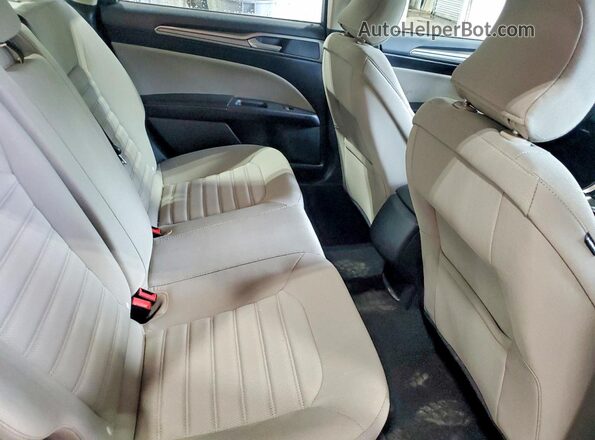 3FA6P0UU3JR235924 2018 FORD FUSION Синий Вид задних сидений