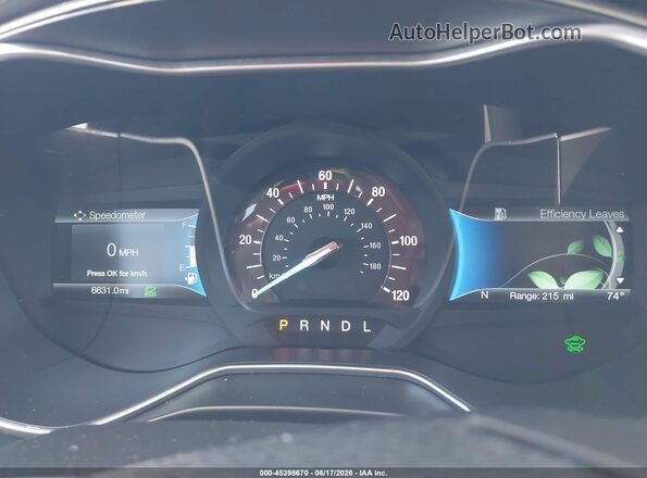 3FA6P0UU3JR254554 2018 FORD FUSION HYBRID Gray Հետևի նստատեղերի տեսք