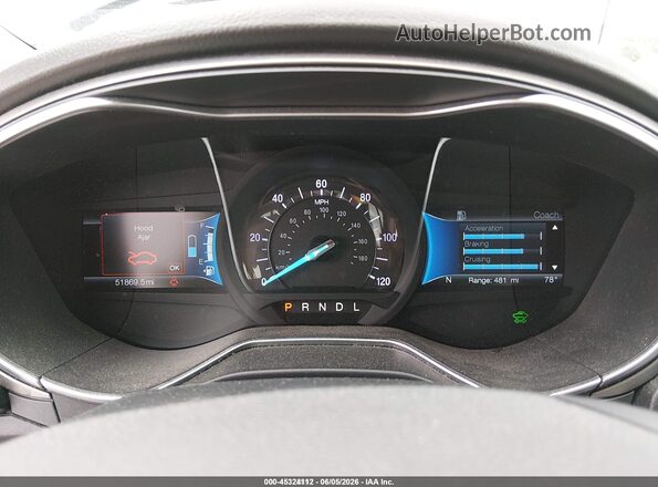 3FA6P0UU3JR254571 2018 FORD FUSION HYBRID Gray Հետևի նստատեղերի տեսք