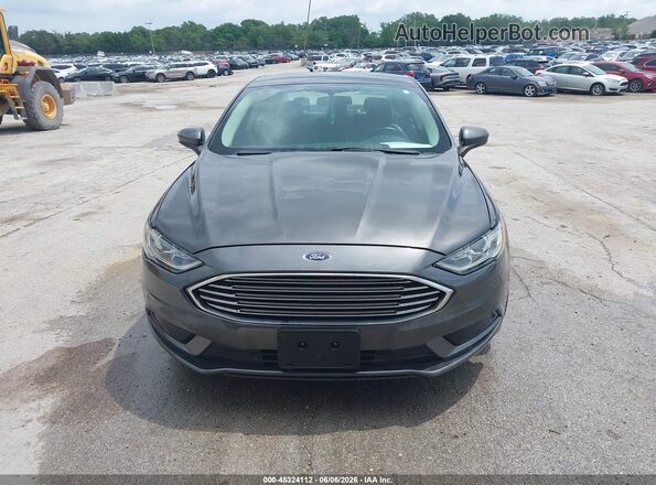 3FA6P0UU3JR254571 2018 FORD FUSION HYBRID Gray 