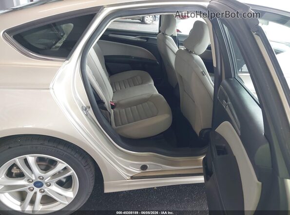 3FA6P0UU3JR271385 2018 FORD FUSION HYBRID Gold VIN sticker view