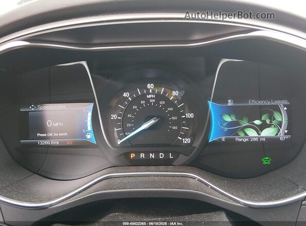 3FA6P0UU3JR278918 2018 FORD FUSION HYBRID Gray Вид задніх сидінь