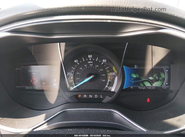 3FA6P0UU3JR279034 2018 FORD FUSION HYBRID Gray Հետևի նստատեղերի տեսք
