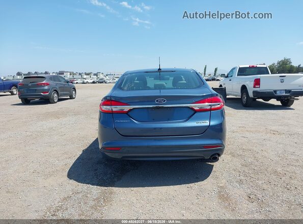 3FA6P0UU3JR279048 2018 FORD FUSION HYBRID Blue 