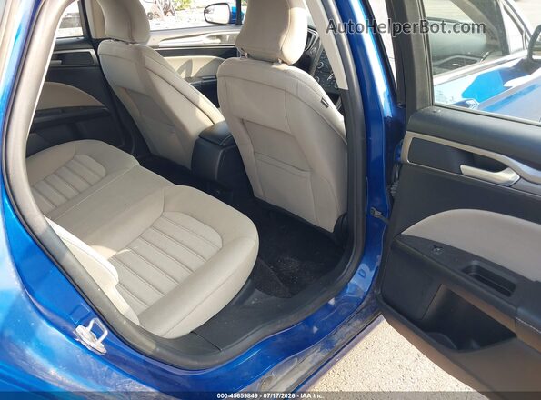 3FA6P0UU4JR122306 2018 FORD FUSION HYBRID Blue VIN կոդի պիտակի տեսք