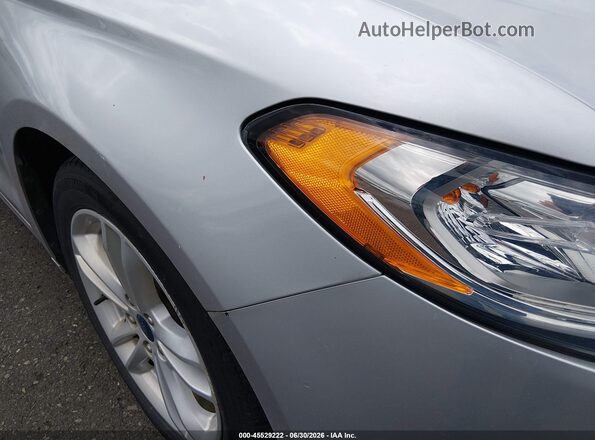 3FA6P0UU4JR141891 2018 FORD FUSION HYBRID Silver წინა ხედი