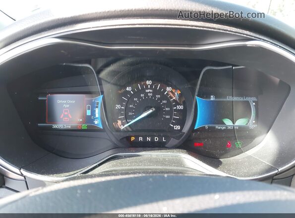3FA6P0UU4JR243580 2018 FORD FUSION HYBRID Silver Հետևի նստատեղերի տեսք