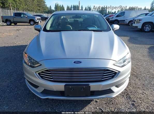 3FA6P0UU4JR243580 2018 FORD FUSION HYBRID Silver Սարքավորումների վահանակի տեսք