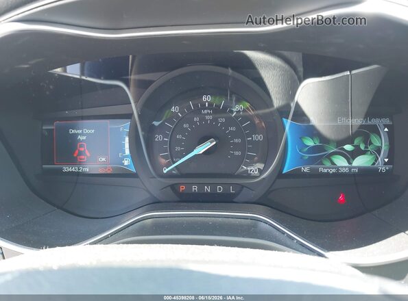 3FA6P0UU4JR243630 2018 FORD FUSION HYBRID White Հետևի նստատեղերի տեսք