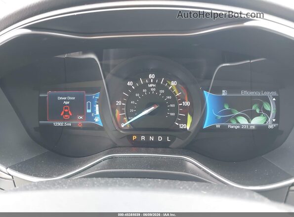 3FA6P0UU4JR271508 2018 FORD FUSION HYBRID Blue უკანა სავარძლების ხედი