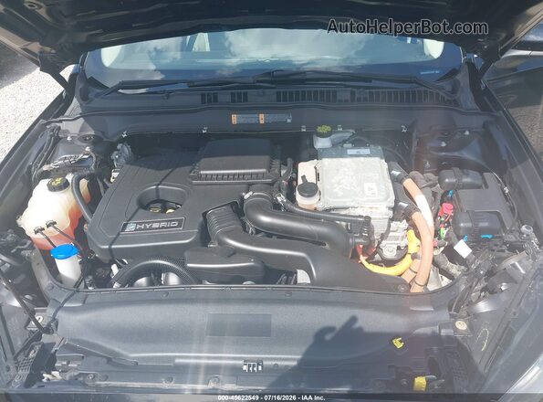 3FA6P0UU4JR279009 2018 FORD FUSION HYBRID Black Vista trasera