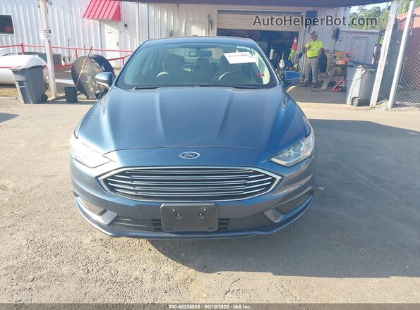 3FA6P0UU4JR281942 2018 FORD FUSION HYBRID Blue Widok wnętrza 360 stopni