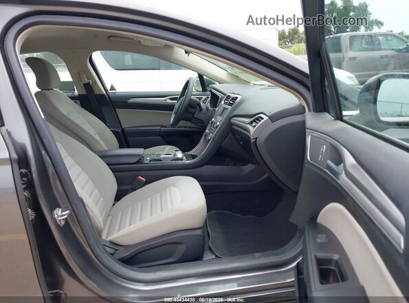 3FA6P0UU5JR235875 2018 FORD FUSION HYBRID Gray Սալոնի դիմացի տեսք