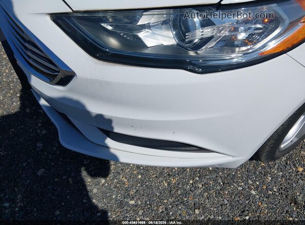 3FA6P0UU5JR235939 2018 FORD FUSION HYBRID White Սարքավորումների վահանակի տեսք