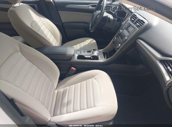 3FA6P0UU5JR254362 2018 FORD FUSION HYBRID White Widok wnętrza z przodu