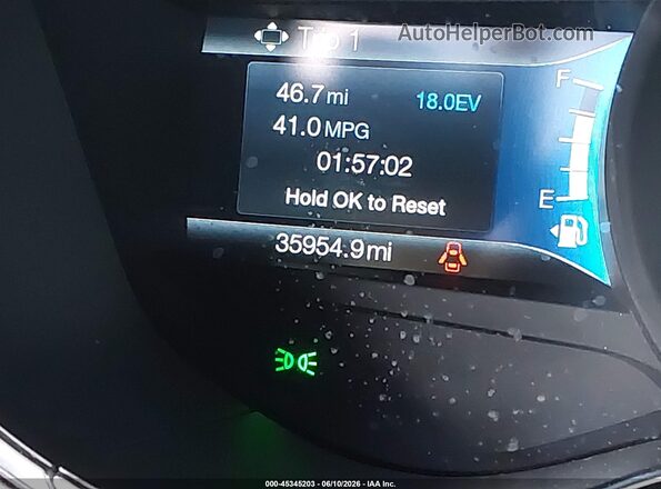 3FA6P0UU5JR271386 2018 FORD FUSION HYBRID Серебряный 