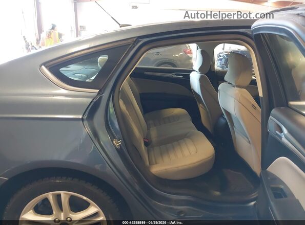 3FA6P0UU5JR271453 2018 FORD FUSION HYBRID Blue Вид наклейки з VIN-кодом