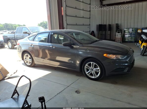 3FA6P0UU5JR271601 2018 FORD FUSION HYBRID Black Սալոնի 360 աստիճան տեսք