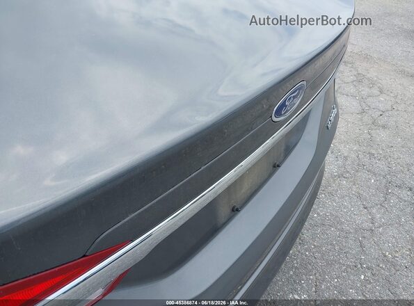 3FA6P0UU5JR278872 2018 FORD FUSION HYBRID Gray Սարքավորումների վահանակի տեսք