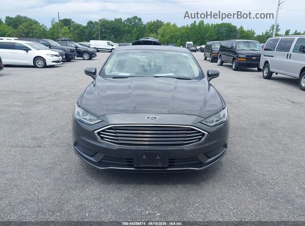 3FA6P0UU5JR278872 2018 FORD FUSION HYBRID Gray 
