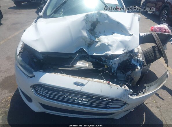 3FA6P0UU6GR317798 2016 FORD FUSION HYBRID White Front view