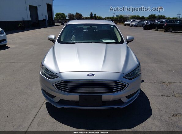 3FA6P0UU6JR101179 2018 FORD FUSION HYBRID Silver Սարքավորումների վահանակի տեսք