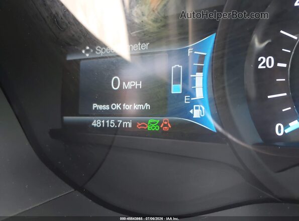 3FA6P0UU6JR235951 2018 FORD FUSION HYBRID Blue 