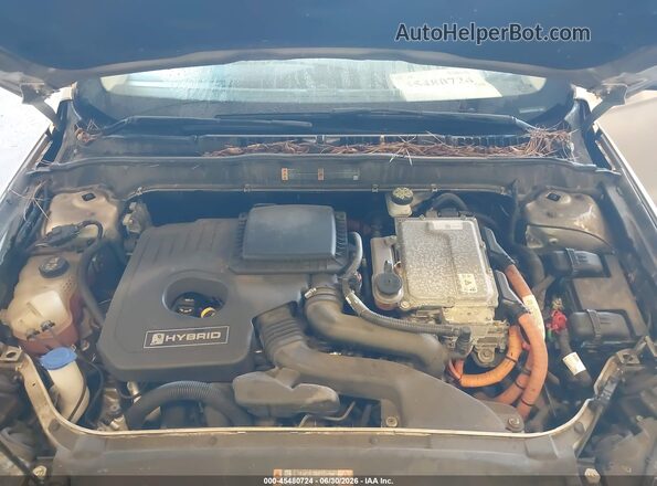 3FA6P0UU6JR261630 2018 FORD FUSION HYBRID Gold Widok z tyłu