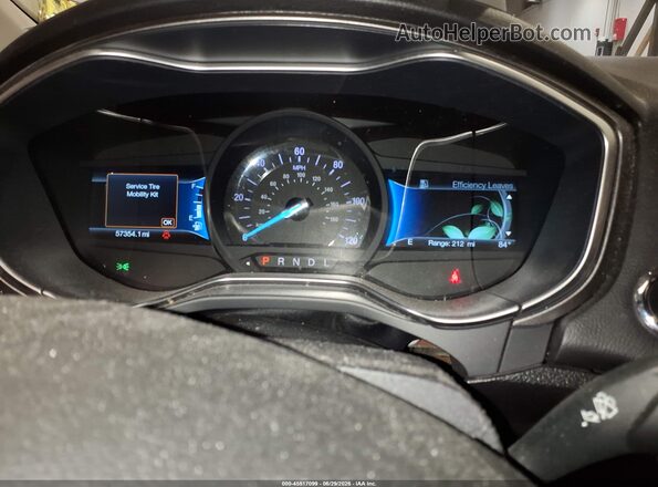 3FA6P0UU6JR279111 2018 FORD FUSION HYBRID Gray უკანა სავარძლების ხედი