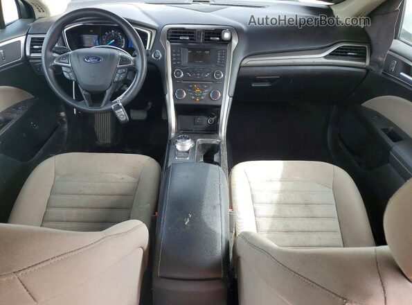 3FA6P0UU7HR330755 2017 FORD FUSION White Առջևի վահանակի տեսք