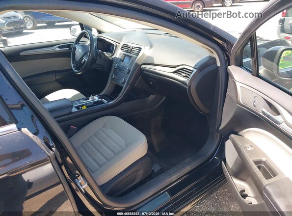 3FA6P0UU7JR279084 2018 FORD FUSION HYBRID Gray Widok wnętrza z przodu