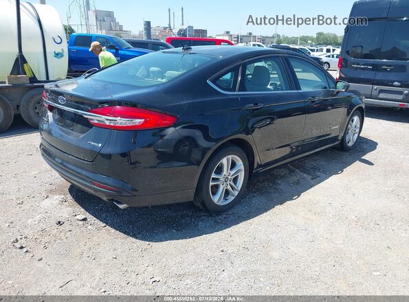 3FA6P0UU7JR279084 2018 FORD FUSION HYBRID Gray Tył prawy