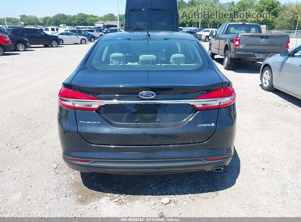 3FA6P0UU7JR279084 2018 FORD FUSION HYBRID Gray 