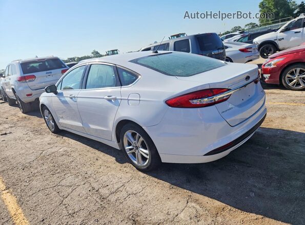 3FA6P0UU7JR282017 2018 FORD FUSION White Rear left