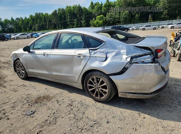 3FA6P0UU8HR345121 2017 FORD FUSION Silver Հետևի ձախ