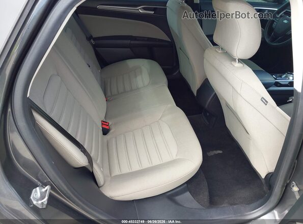 3FA6P0UU8JR100258 2018 FORD FUSION HYBRID Gray Вид наклейки з VIN-кодом