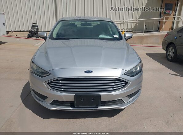 3FA6P0UU8JR100549 2018 FORD FUSION HYBRID Серебряный Вид щитка приборов