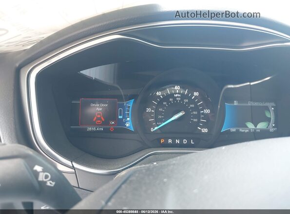 3FA6P0UU8JR100549 2018 FORD FUSION HYBRID Серебряный Вид задних сидений