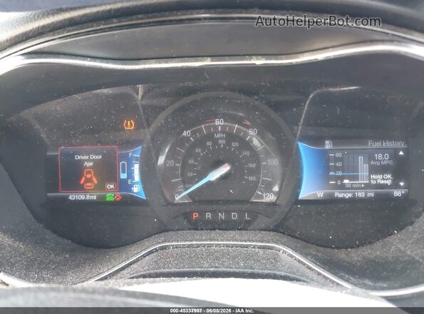 3FA6P0UU8JR122096 2018 FORD FUSION HYBRID White Հետևի նստատեղերի տեսք