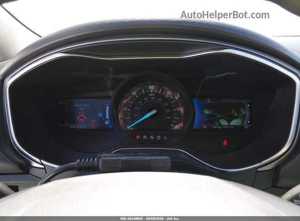 3FA6P0UU8JR122986 2018 FORD FUSION HYBRID Silver Հետևի նստատեղերի տեսք