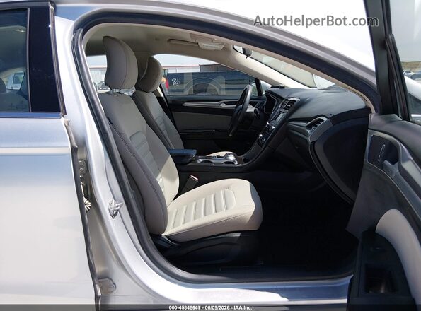 3FA6P0UU8JR122986 2018 FORD FUSION HYBRID Silver Սալոնի դիմացի տեսք