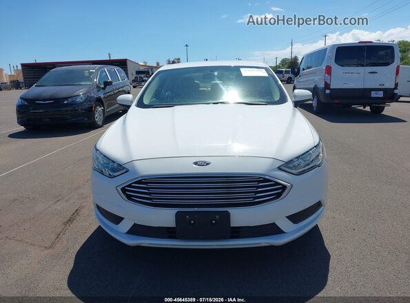 3FA6P0UU8JR243694 2018 FORD FUSION HYBRID White Панорамний вид салону 360°