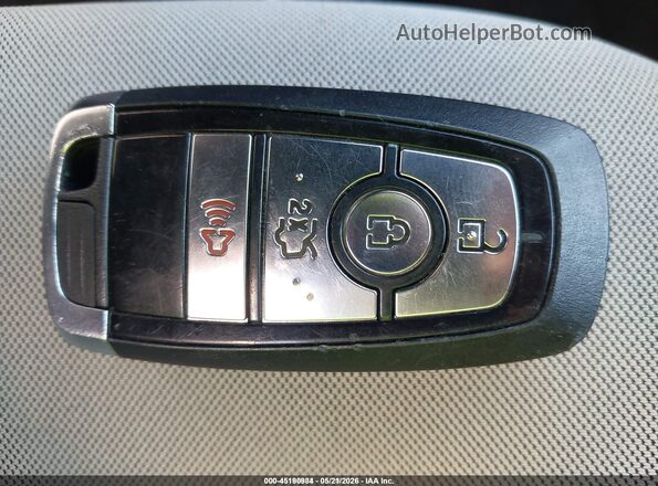3FA6P0UU8JR254405 2018 FORD FUSION HYBRID Blue Вид панелі приладів
