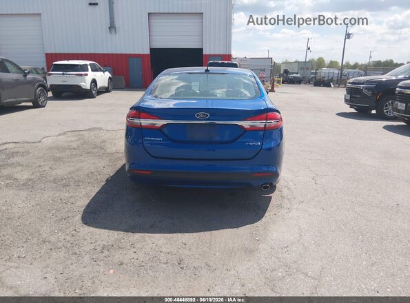 3FA6P0UU9JR142308 2018 FORD FUSION HYBRID Blue 