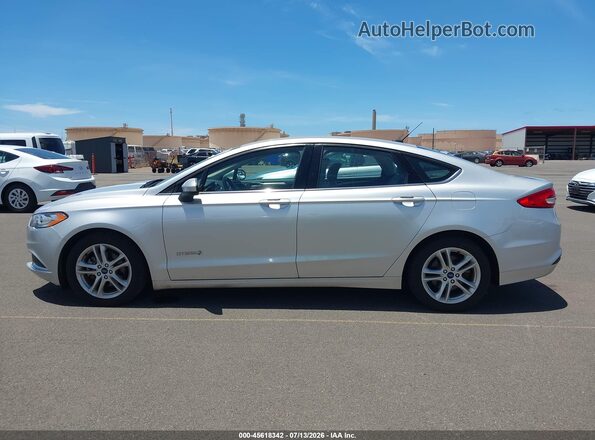 3FA6P0UU9JR243672 2018 FORD FUSION HYBRID White Панорамний вид салону 360°