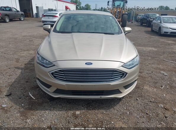 3FA6P0UU9JR281936 2018 FORD FUSION HYBRID Champagne Դիմացի տեսք