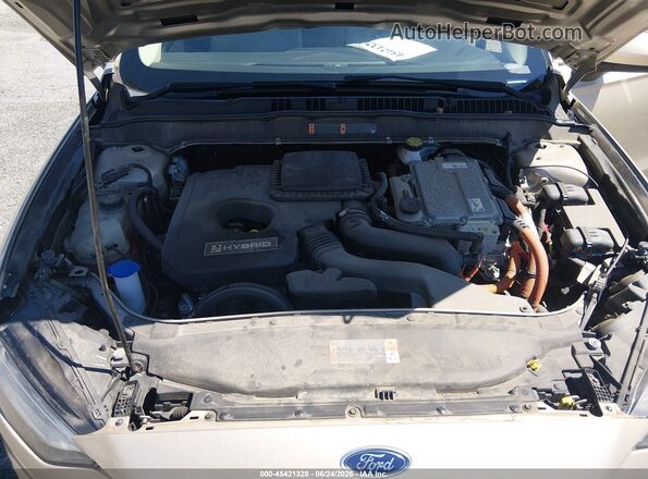 3FA6P0UU9JR281970 2018 FORD FUSION HYBRID Gold Հետևի տեսք