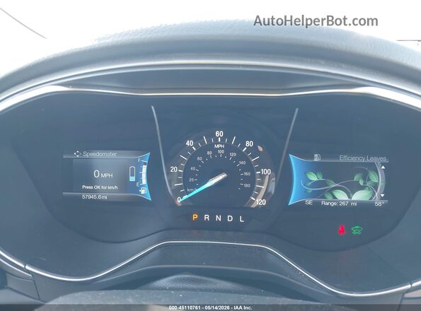 3FA6P0UUXJR100438 2018 FORD FUSION HYBRID Gold Vista de los asientos traseros