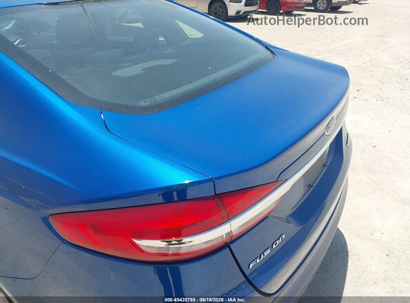 3FA6P0UUXJR212737 2018 FORD FUSION HYBRID Blue წინა ხედი