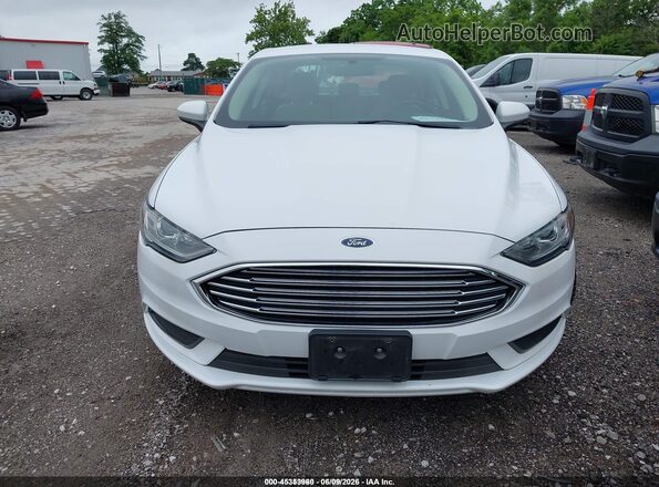 3FA6P0UUXJR243535 2018 FORD FUSION HYBRID White Вид спереду
